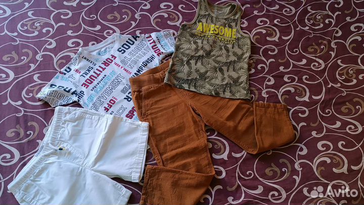 Вещи пакетом на мальчика 116