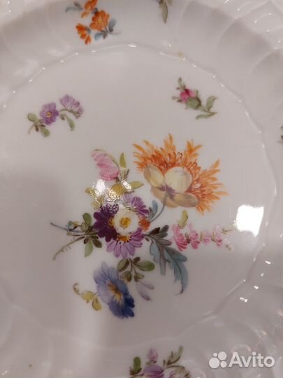 Тарелочки Мейсен Meissen фарфор