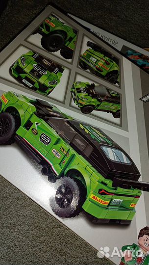 Лего Гоночная машина Зеленая Арт.31030