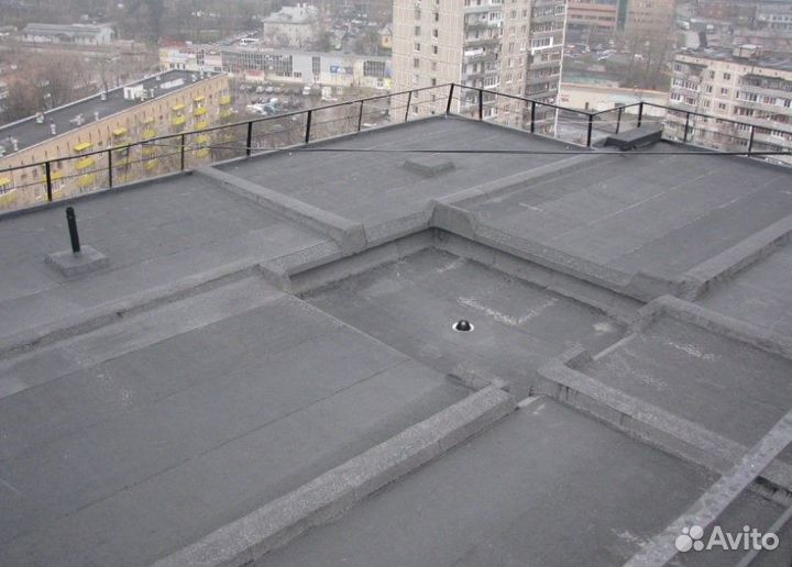 Ремонт мягкой кровли, капитальный ремонт кровли