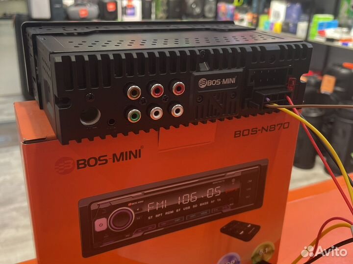 Процессорная магнитола с блютузом