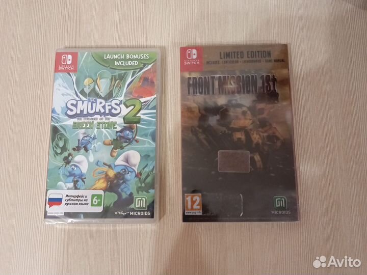 Игры для Nintendo Switch катриджи