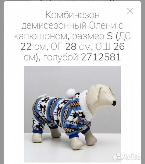 Одежда для питомцев