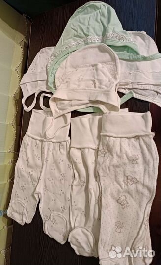 Вещи детские в роддом