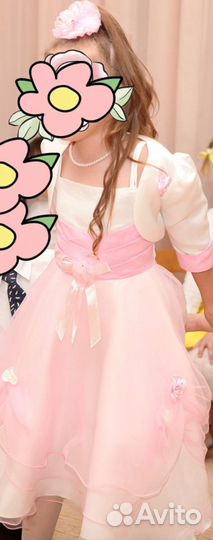 Детское нарядное платье