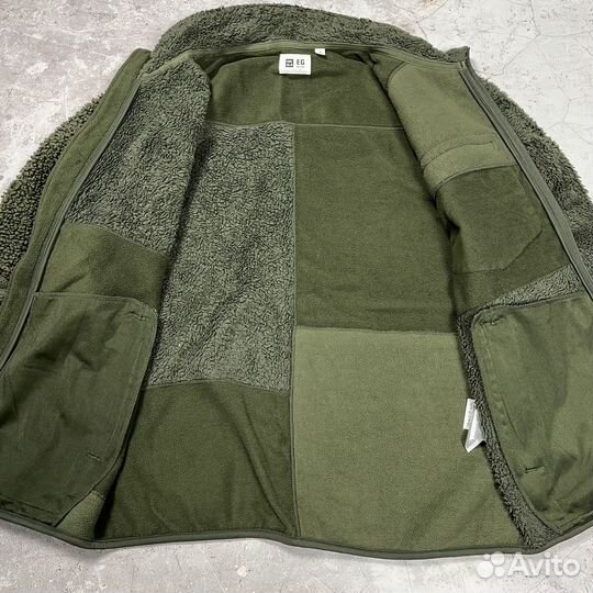 Шерпа кофта флис Uniqlo Engineered Garments