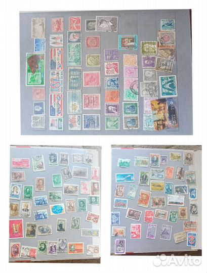 Почтовые марки коллекционные СССР