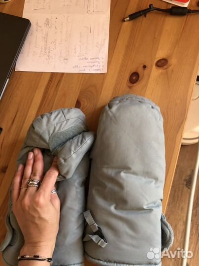 Муфта варежки на коляску leokid