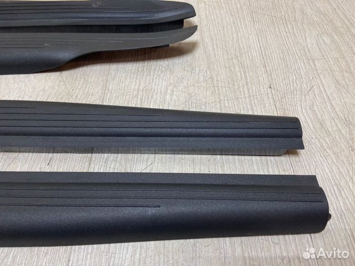 Накладка на порог салона Mercedes Benz E240 W211