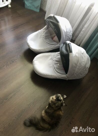 Коляска для двойни bebetto42 comfort 2в1