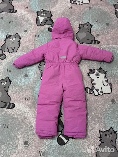 Зимний комбинезон для девочки 122