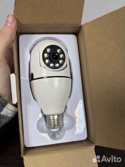 Камера видеонаблюдения лампочка wi-fi
