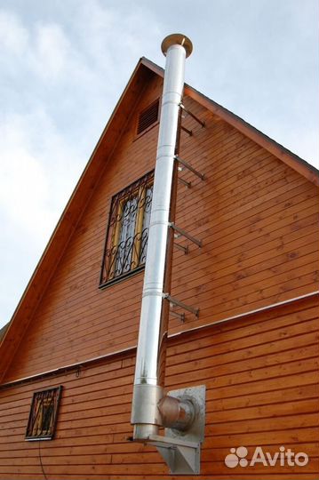 Дымоход 4 м Комплект Диаметр 180х250