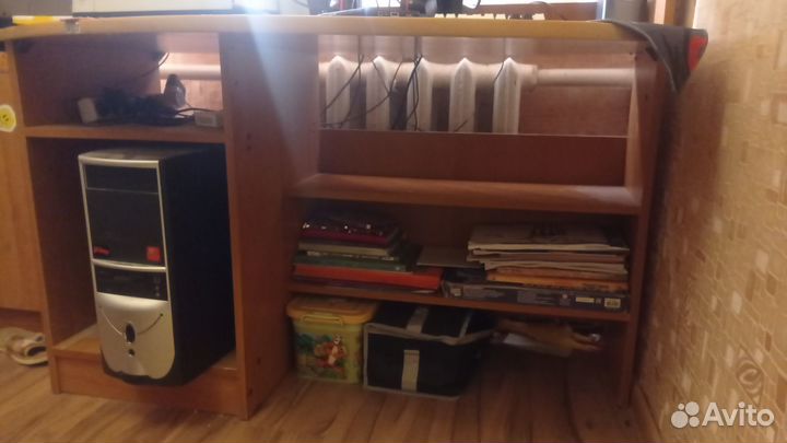 Письменный стол ширина 80 длина 120 высота 195 б/у