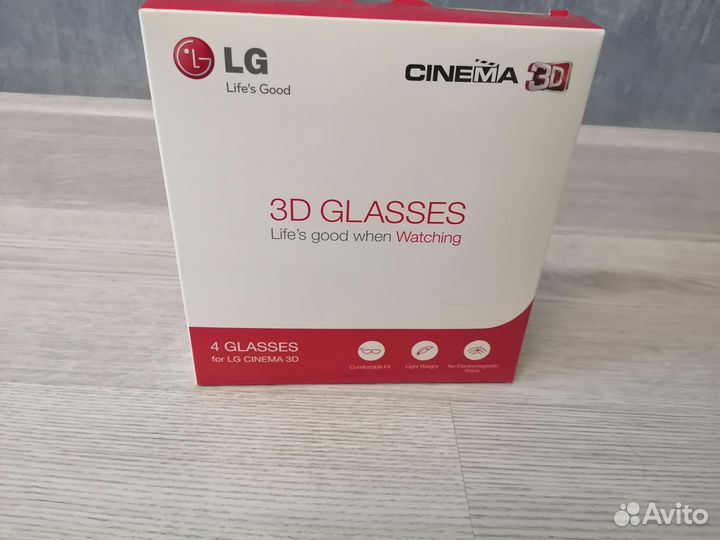 3D очки lg