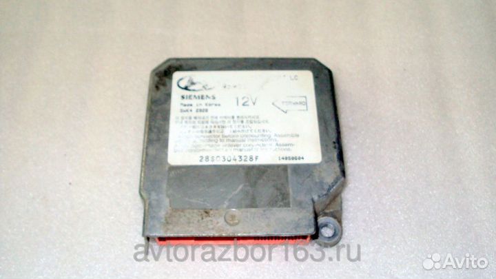 Блок управления подушками безоп Hyundai Accent 2