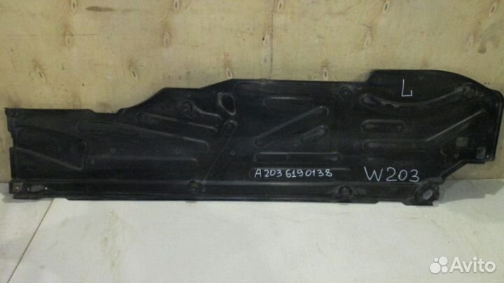 Защита антигравийная Mercedes-Benz E W211