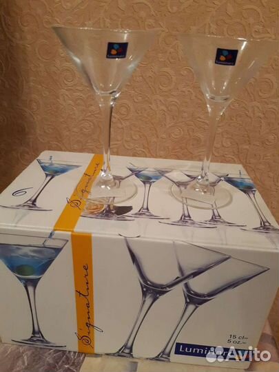 Фужеры для шампанского, Франция, 6шт. Signature