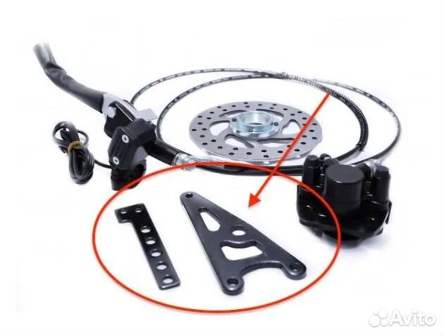 Крепления гидравлики для гидр. тормозной системы