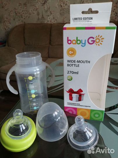 Бутылочка для кормления baby Go