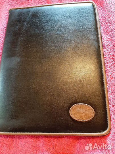 Папка деловая кожаная