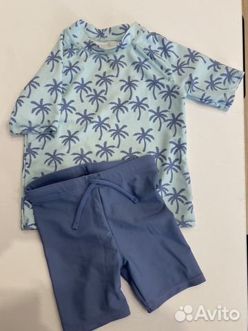 Костюм купальный hm с защитой от ультрофиолета 86