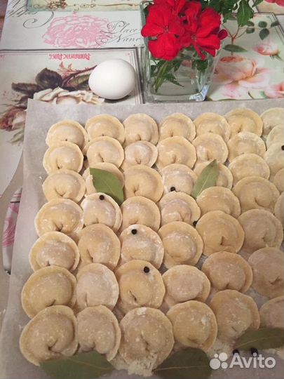 Домашние вареники, пельмени, голубцы, долма