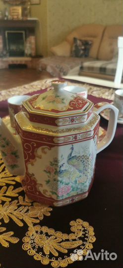 Сервиз чайный. Фарфор. Винтаж