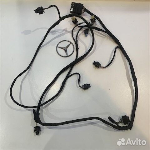 Проводка переднего бампера Мерседес w212