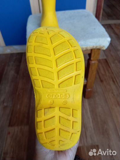 Резиновые сапоги crocs c10