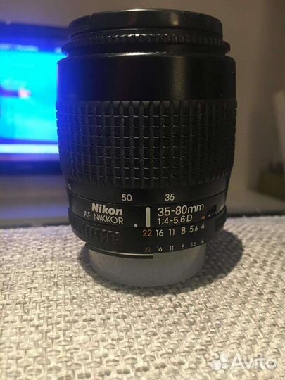 Объектив nikon nikkor 35-80 1:4-5.6D