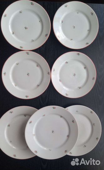 Тарелки фарфоровые Богемия