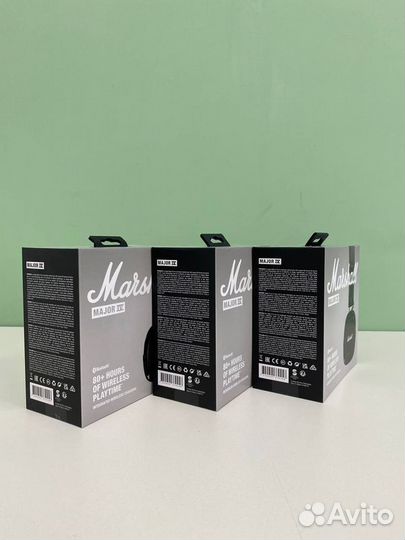 Беспроводные наушники Marshall Major IV, черные