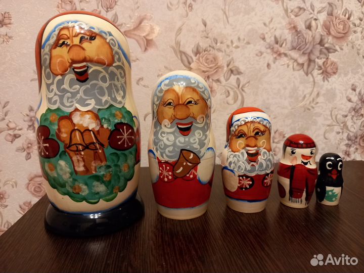 Матрешка деревянная