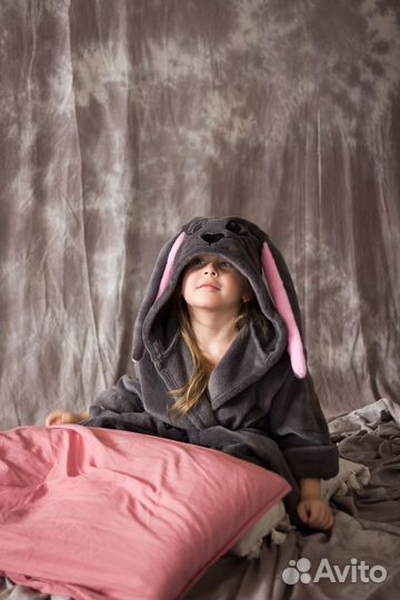 Махровый халат с именной вышивкой на заказ