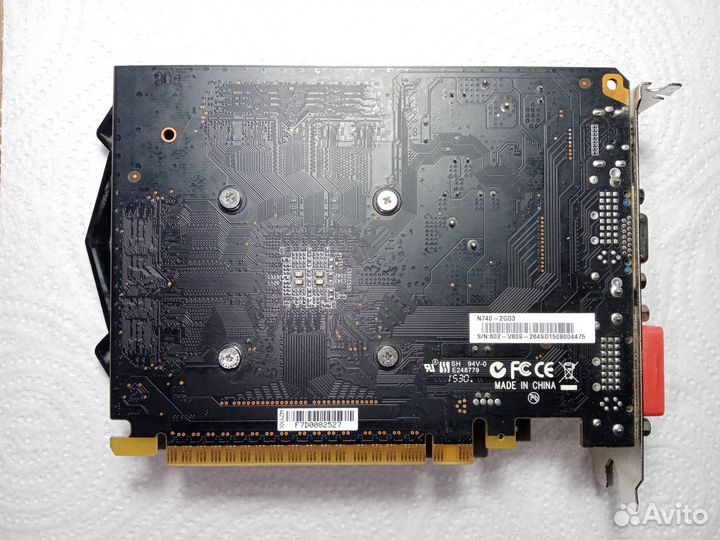 Видеокарта MSI 2GB