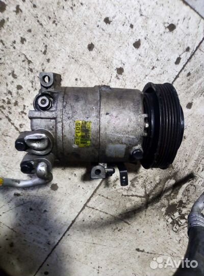 Компрессор кондиционера hyundai elantra 1.6