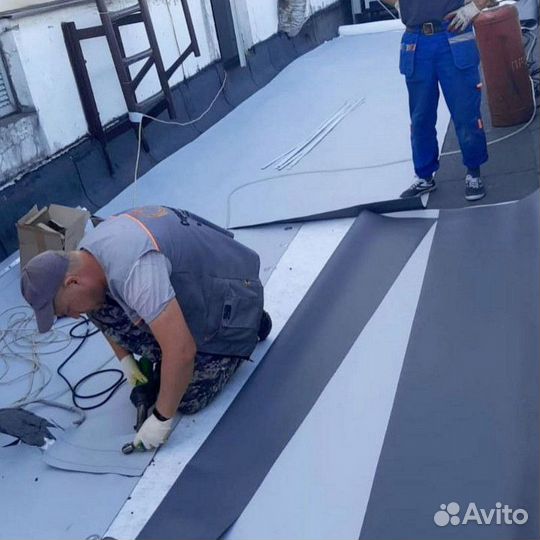 Ремонт и монтаж плоской кровли