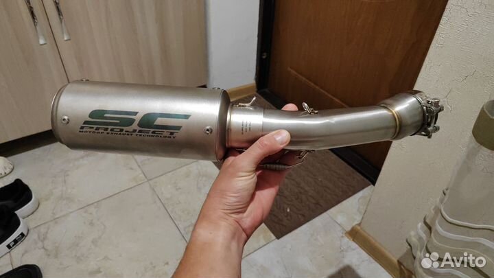 Глушитель на мотоцикл