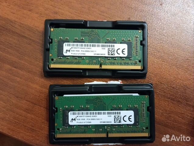 Оперативная память SO-dimm ddr4 2x8gb 2666Mhz