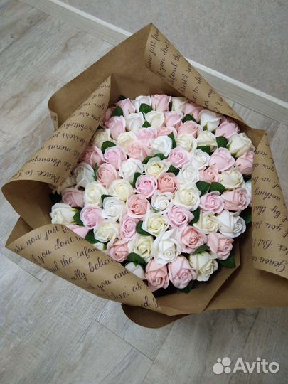 Розы букет цветы