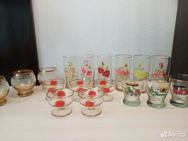 Посуда СССР стекло