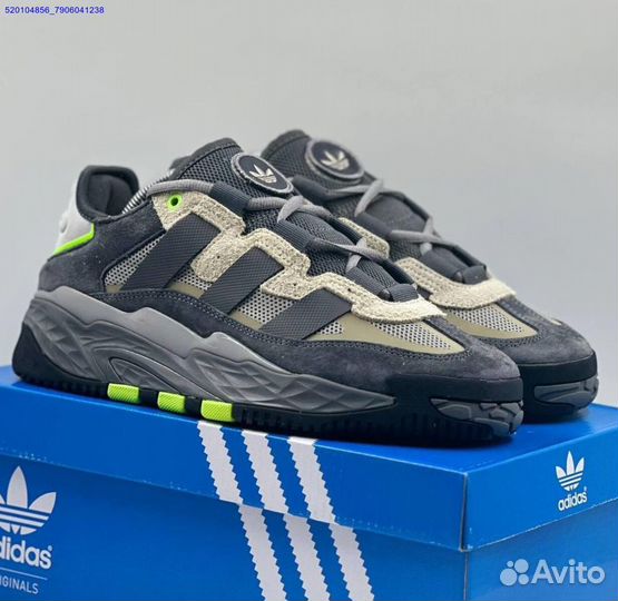 Кроссовки Adidas Niteball Grey (Арт.17201)