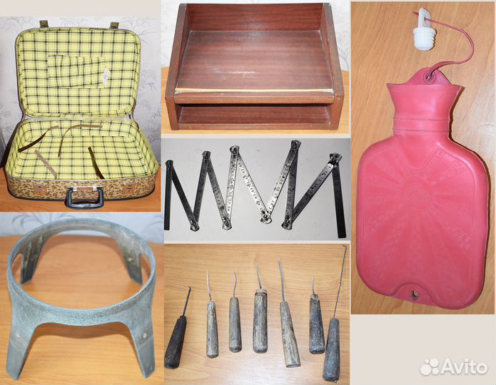 Чемодан, полка, подставка под электропечку, грелка