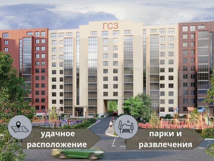 4-к. квартира, 96,8 м², 3/10 эт.