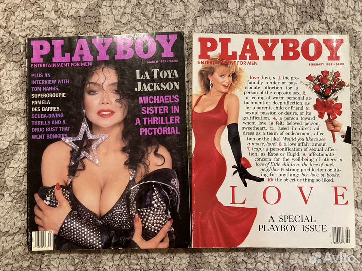 Журналы Playboy и Penthouse(редкие номера)