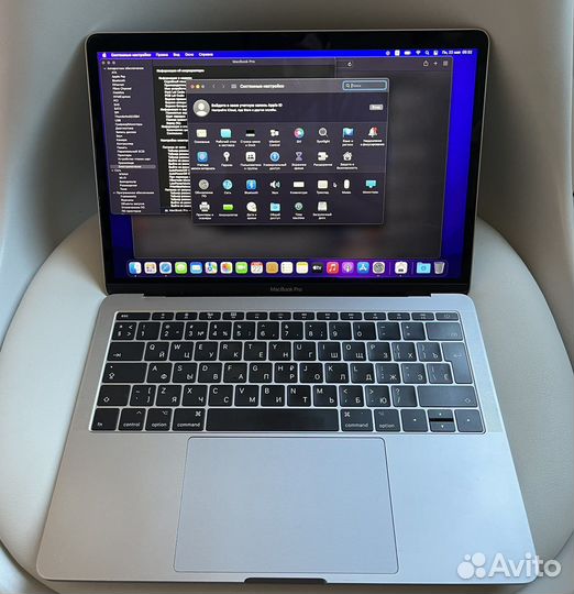 Macbook pro 2017 (новый аккум)