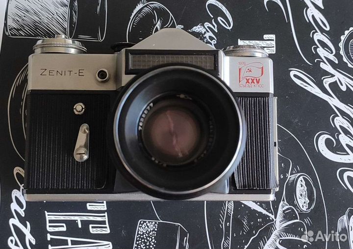 Фотоаппарат Zenit Е 25 съезд кпсс