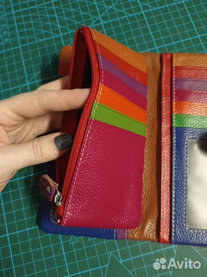 Кошелек женский натуральная кожа