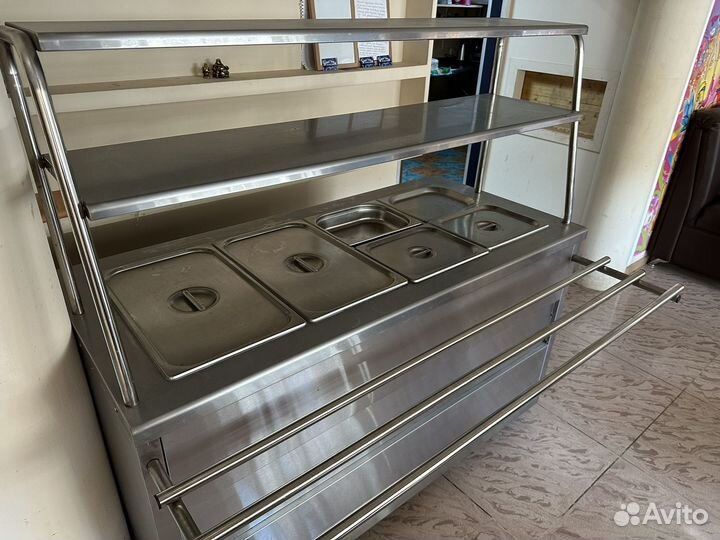 Линия раздачи с подогревом